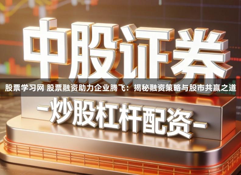 股票学习网 股票融资助力企业腾飞：揭秘融资策略与股市共赢之道