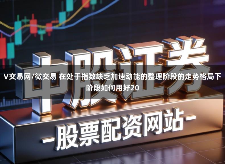 V交易网/微交易 在处于指数缺乏加速动能的整理阶段的走势格局下阶段如何用好20