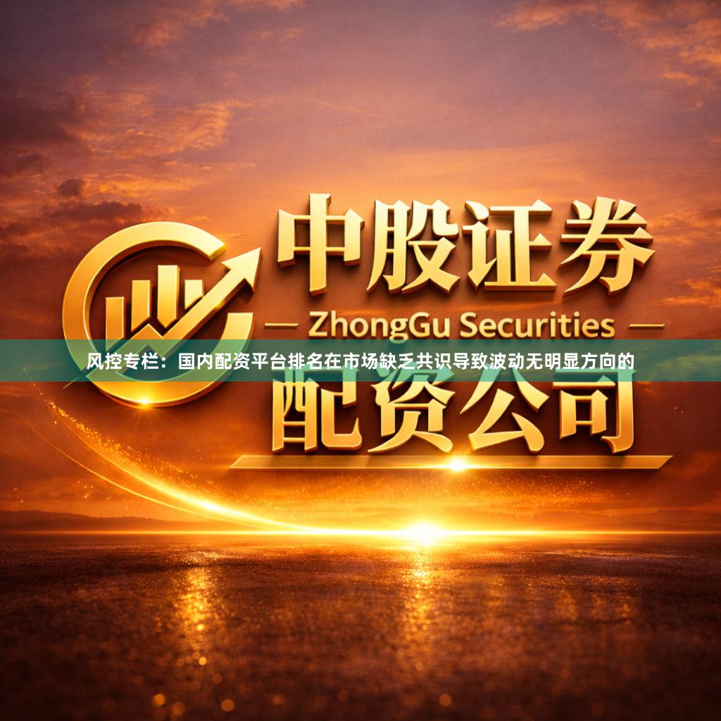 风控专栏：国内配资平台排名在市场缺乏共识导致波动无明显方向的